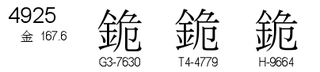 U+4925